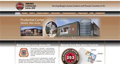 Desktop Screenshot of local253carpenters.org